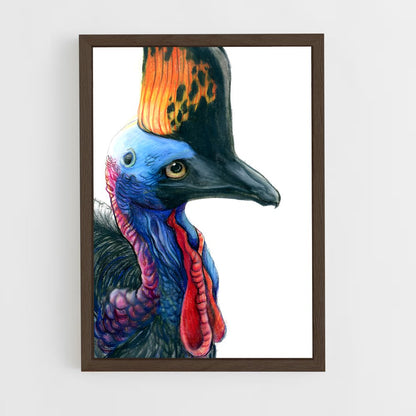 ap-cassowary-11 cadre Bois foncé