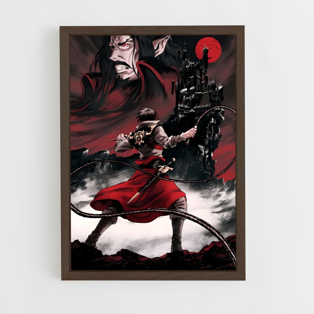 ap-castlevania-5 cadre Bois foncé