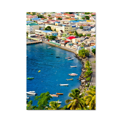 Poster Vue de Saint-Croix
