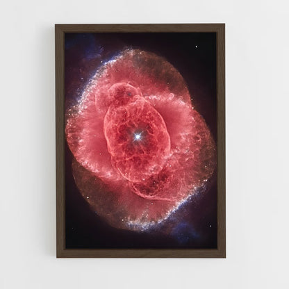 ap-cat eye nebula-1 cadre Bois foncé