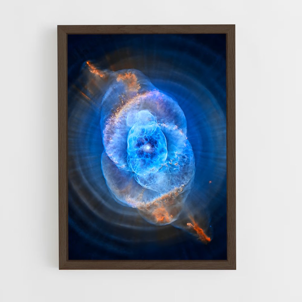 ap-cat eye nebula-2 cadre Bois foncé