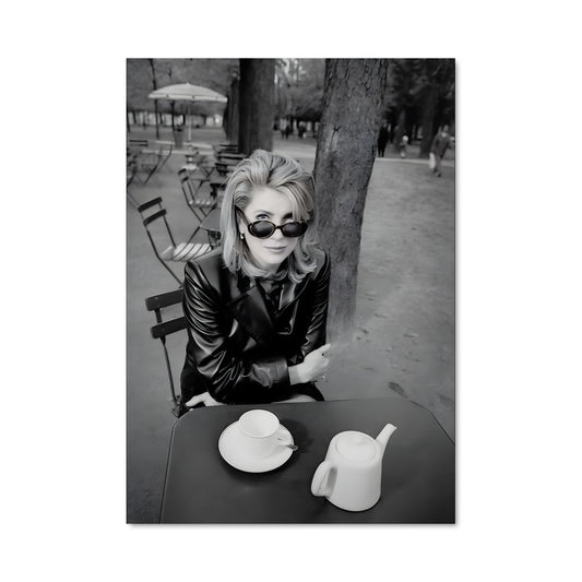 Poster Thé à la Deneuve