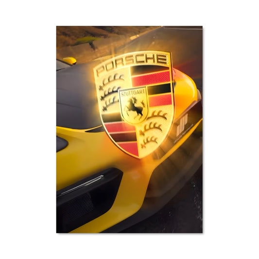 Poster Cayman Yellow Fury