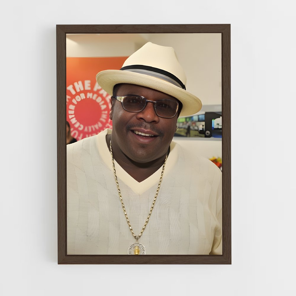 ap-cedric the entertainer-3 cadre Bois foncé