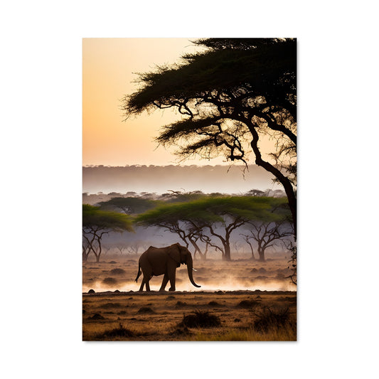 Poster L'Éléphant Solitaire