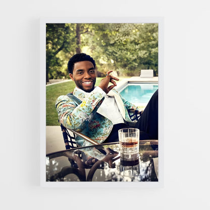 ap-chadwick boseman-4 cadre Blanc