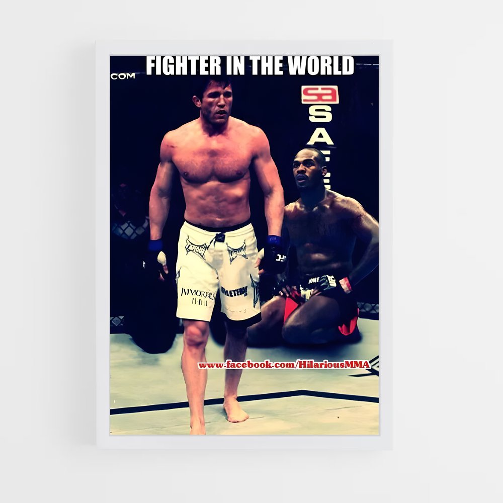 ap-chael sonnen-5 cadre Blanc