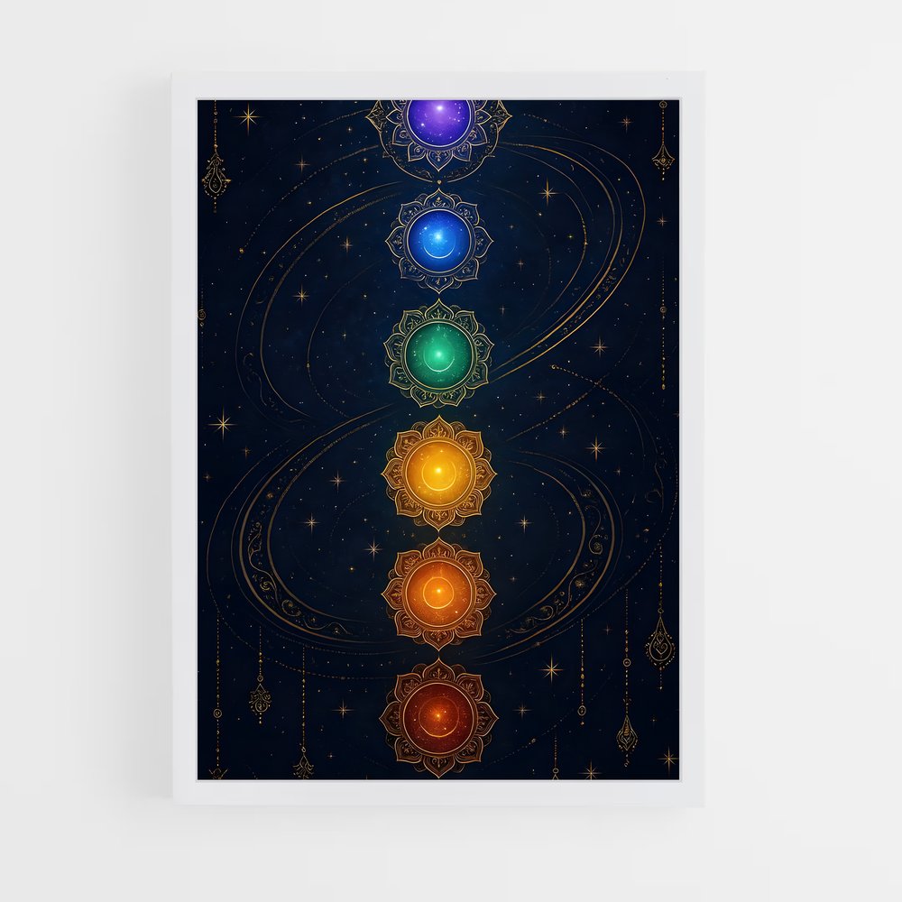 ap-chakras-1 cadre Blanc