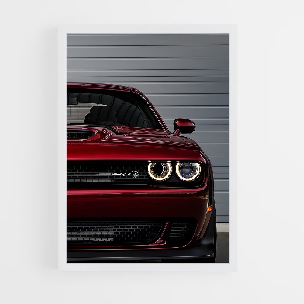 ap-challenger srt hellcat-4 cadre Blanc