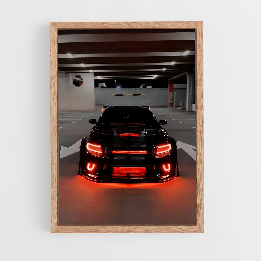 ap-challenger srt hellcat redeye-4 cadre Bois clair