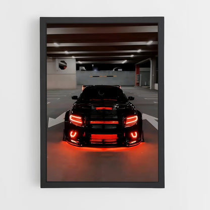 ap-challenger srt hellcat redeye-4 cadre Noir
