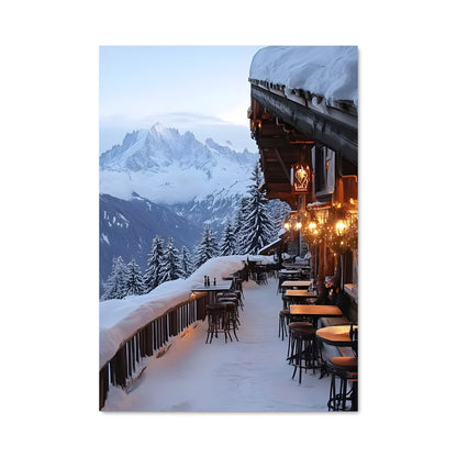 Poster Vue Montagnarde