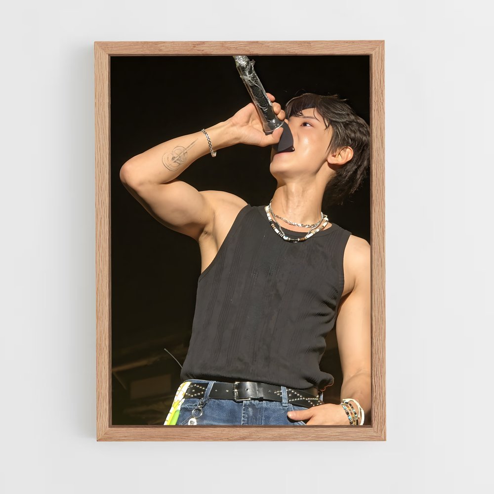 ap-chanyeol-6 cadre Bois clair