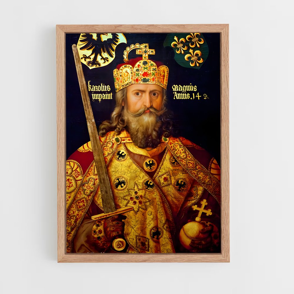 ap-charlemagne-1 cadre Bois clair