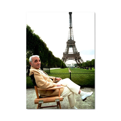 Poster Aznavour au Pied de la Tour