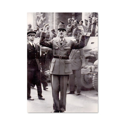 Poster Général en Uniforme