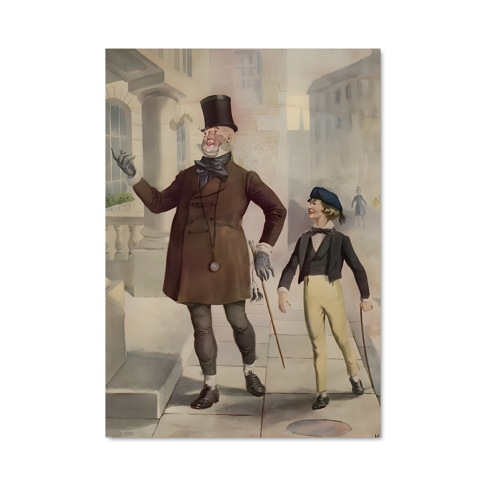 Poster Les Gentlemen de Dickens