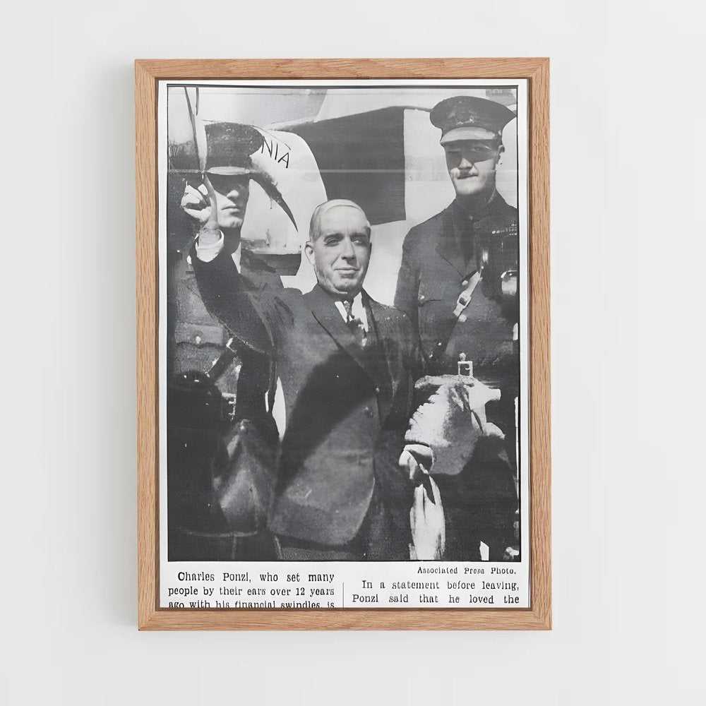 ap-charles ponzi-2 cadre Bois clair
