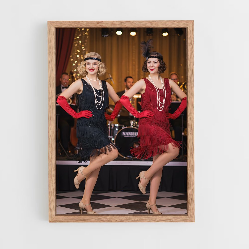 ap-charleston dance-3 cadre Bois clair