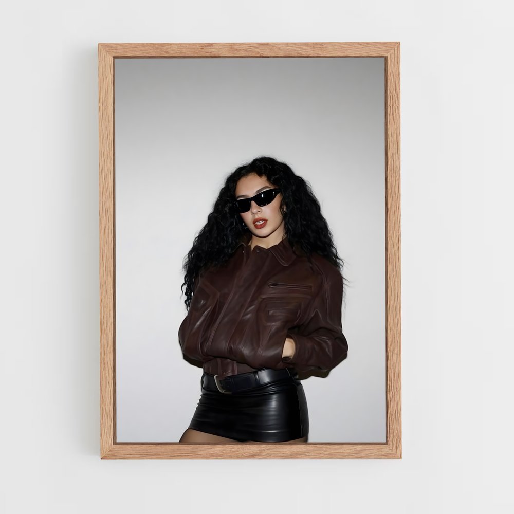 ap-charli xcx-1 cadre Bois clair