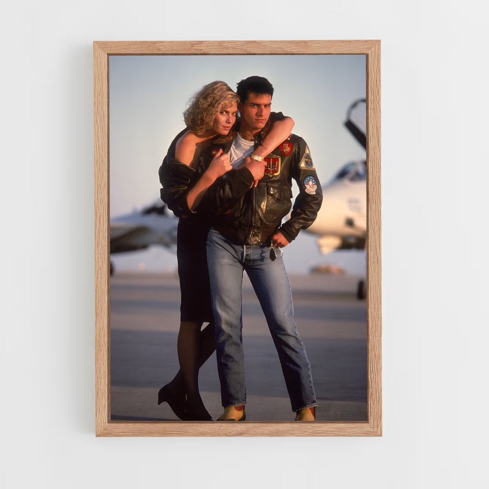 ap-charlie top gun-3 cadre Bois clair
