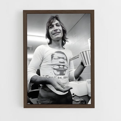 ap-charlie watts-1 cadre Bois foncé