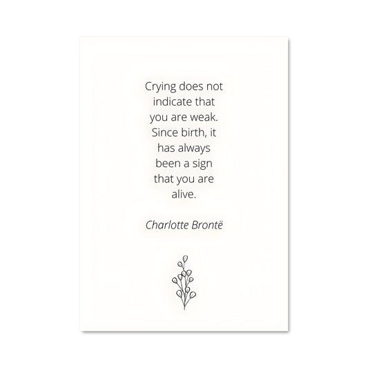 Poster Fleur de Brontë