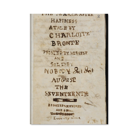 Poster Les Écrits de Charlotte