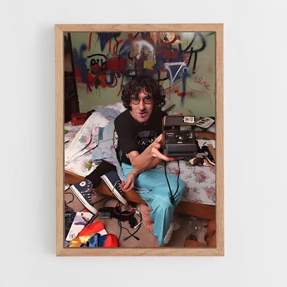 ap-charly garcia-4 cadre Bois clair