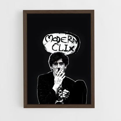 ap-charly garcia-6 cadre Bois foncé