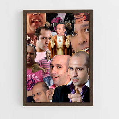 ap-checco zalone-2 cadre Bois foncé