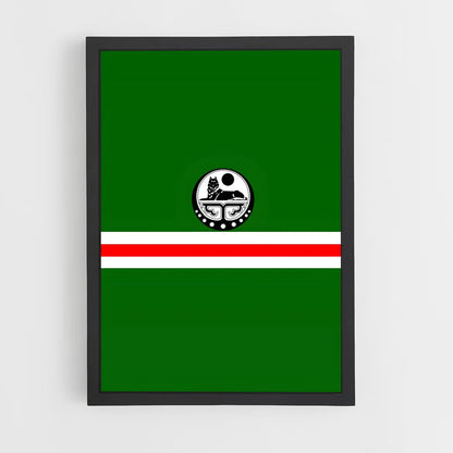 ap-chechnya flag-2 cadre Noir
