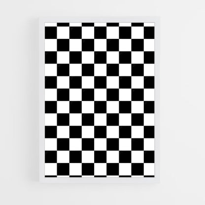 ap-checkerboard-1 cadre Blanc