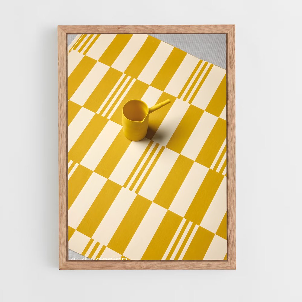ap-checkerboard-7 cadre Bois clair