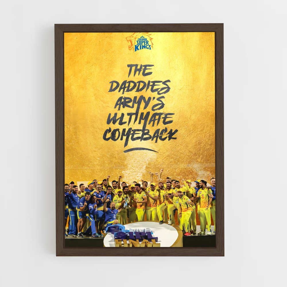 ap-chennaiyin fc-2 cadre Bois foncé