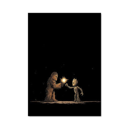 Poster Chewie en Ténèbres