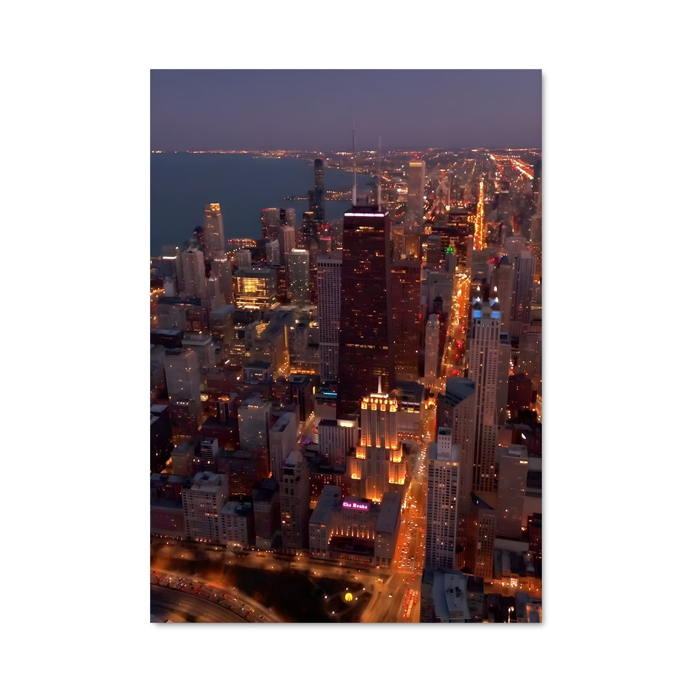 Poster Nuit Chicagolaise