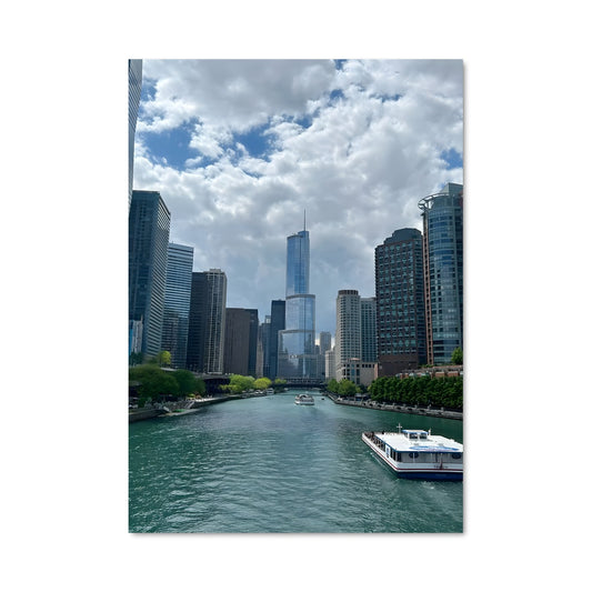 Poster Chicago River Cruise