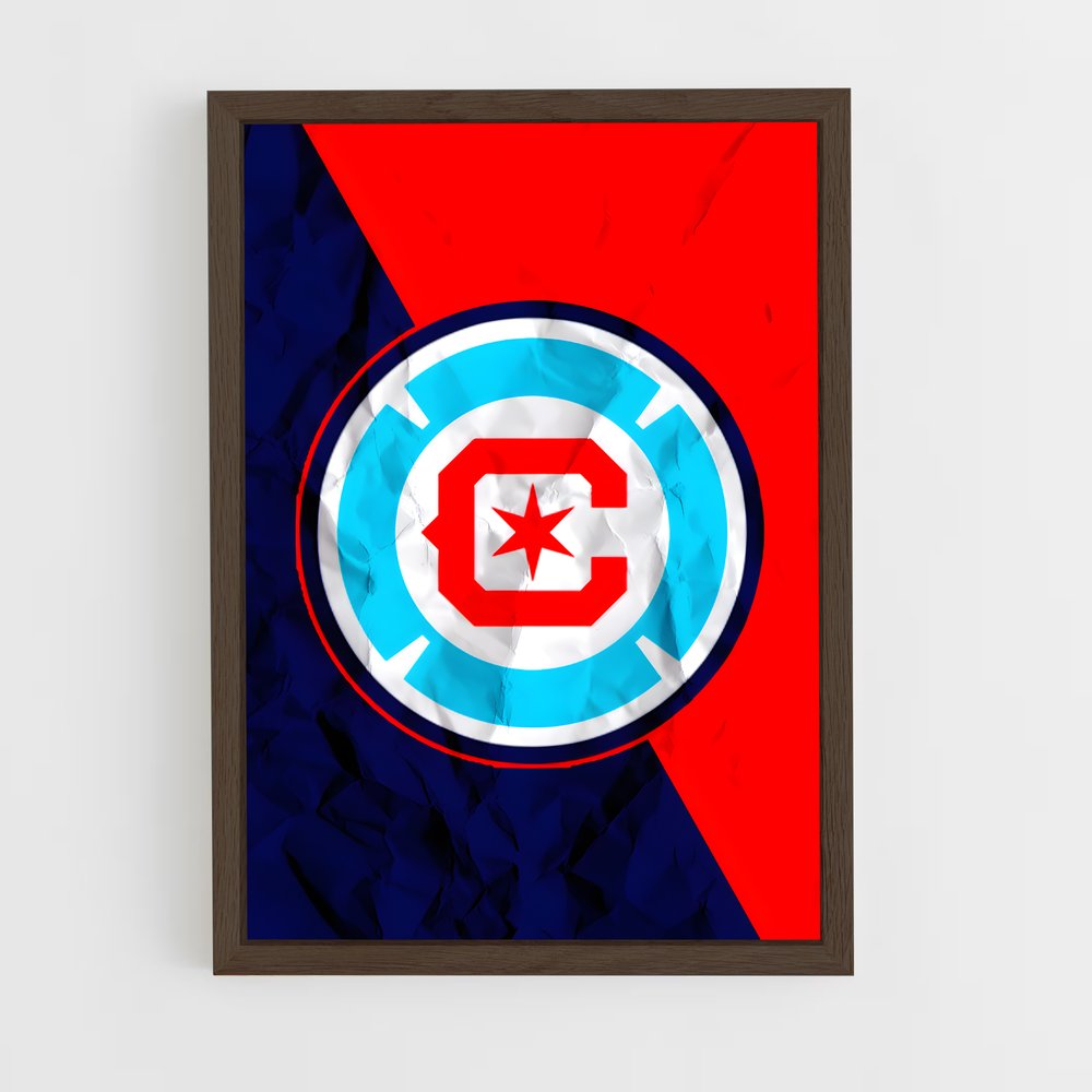 ap-chicago fire fc-2 cadre Bois foncé