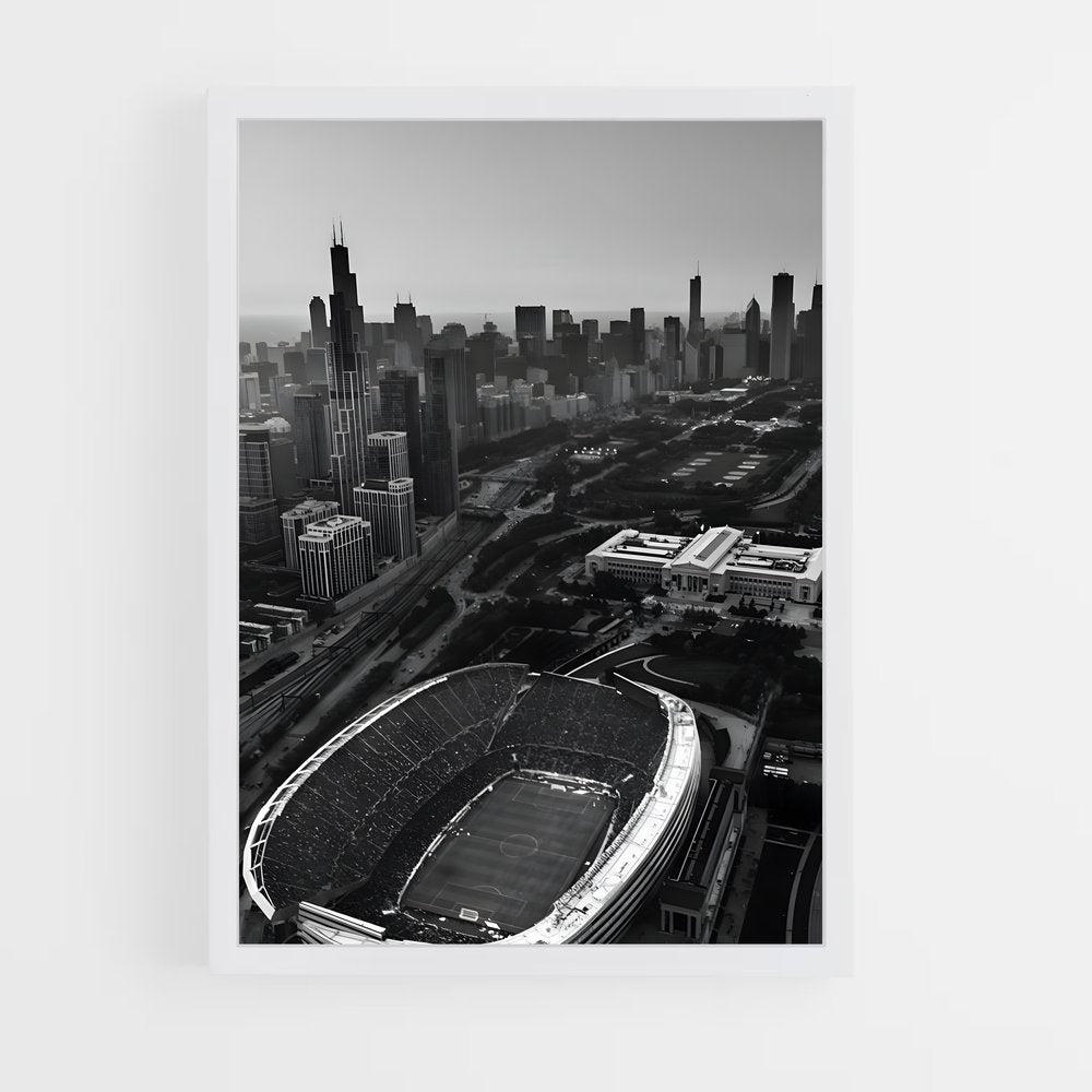 ap-chicago fire fc-4 cadre Blanc