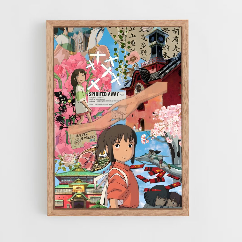 ap-chihiro spirited away-2 cadre Bois clair