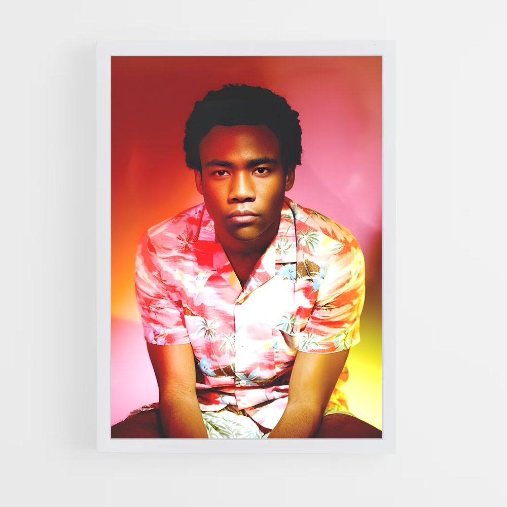 ap-childish gambino-1 cadre Blanc