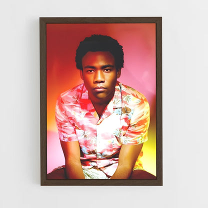 ap-childish gambino-1 cadre Bois foncé