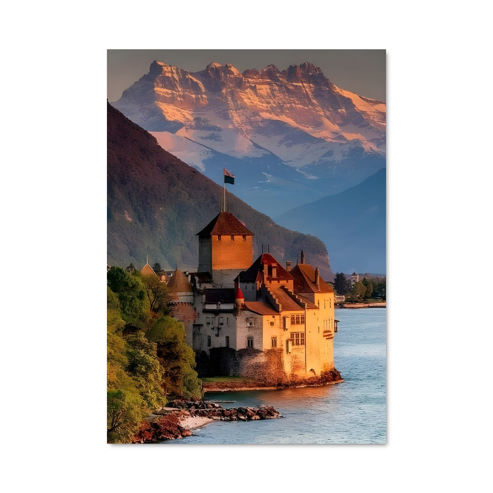 Poster Château de Chillon