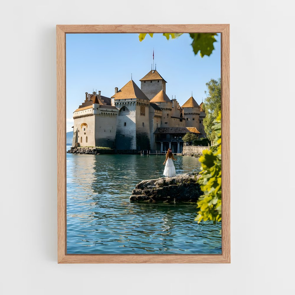 ap-chillon castle-5 cadre Bois clair