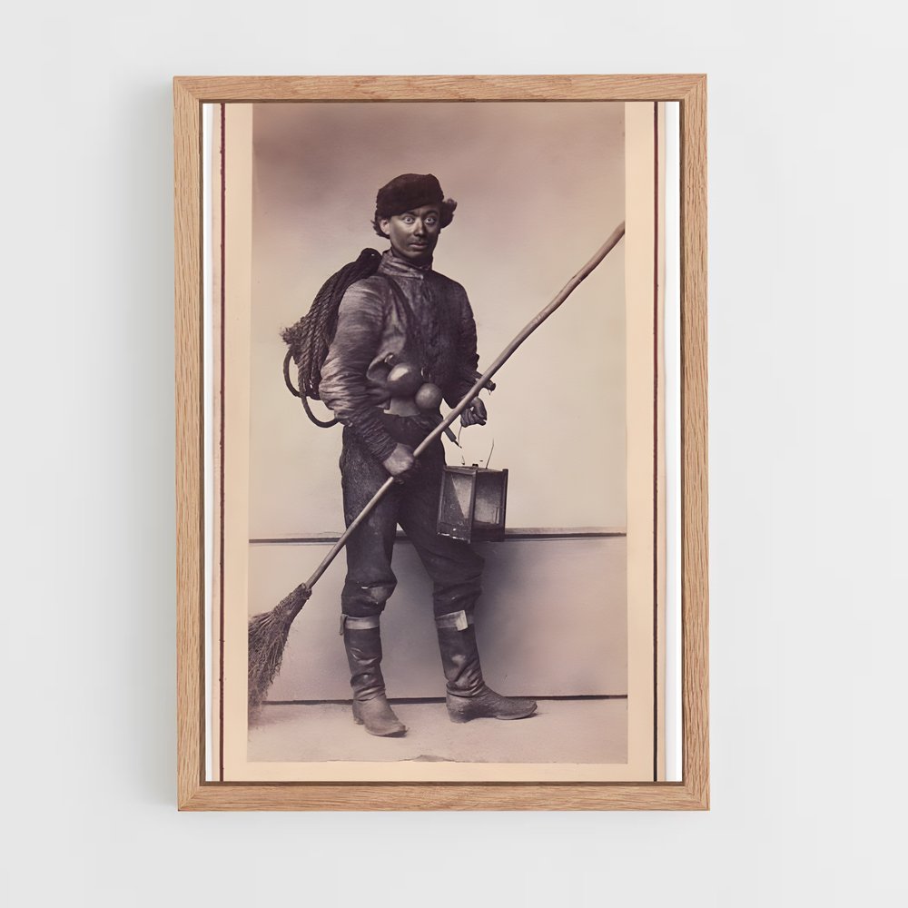 ap-chimney sweep-5 cadre Bois clair