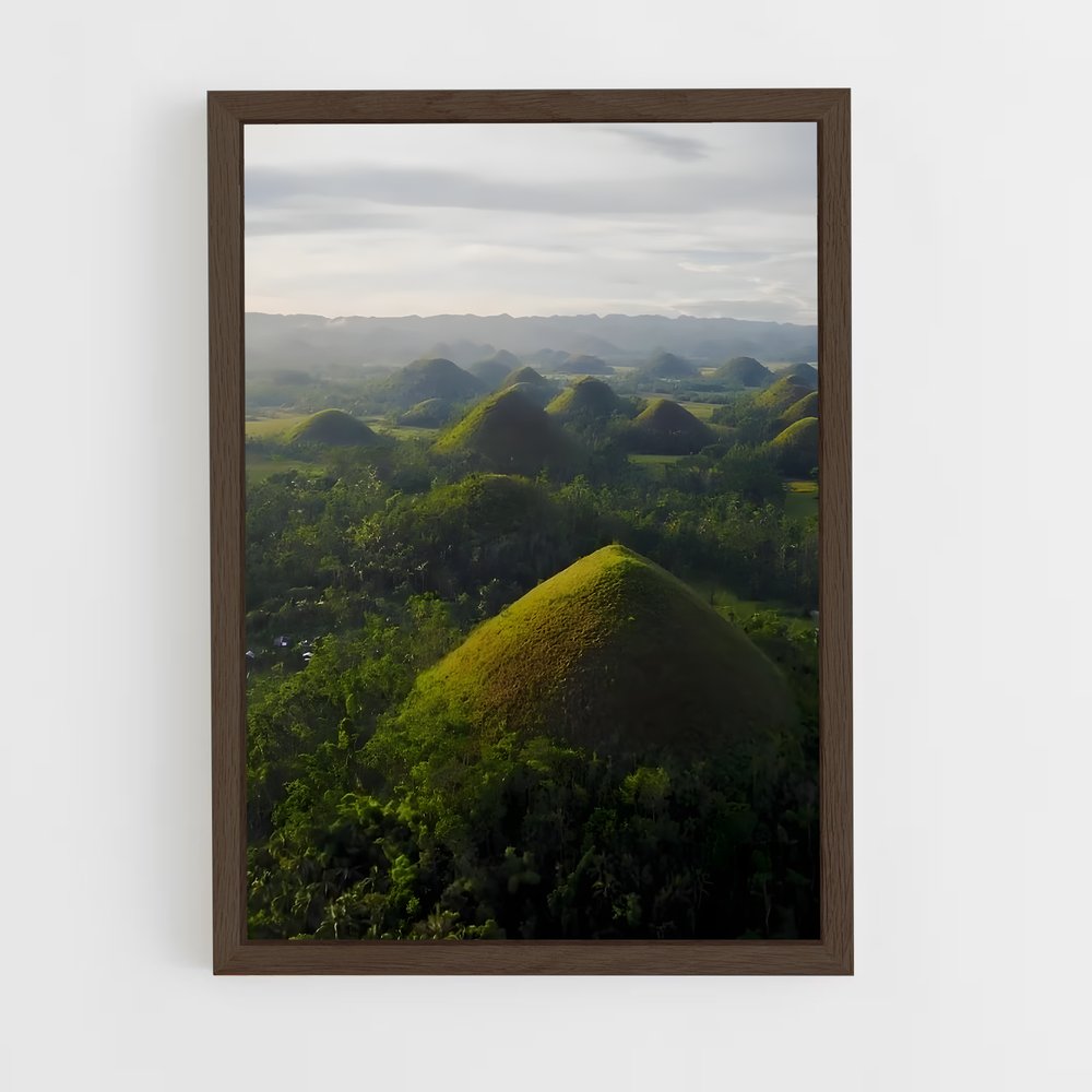 ap-chocolate hills-10 cadre Bois foncé