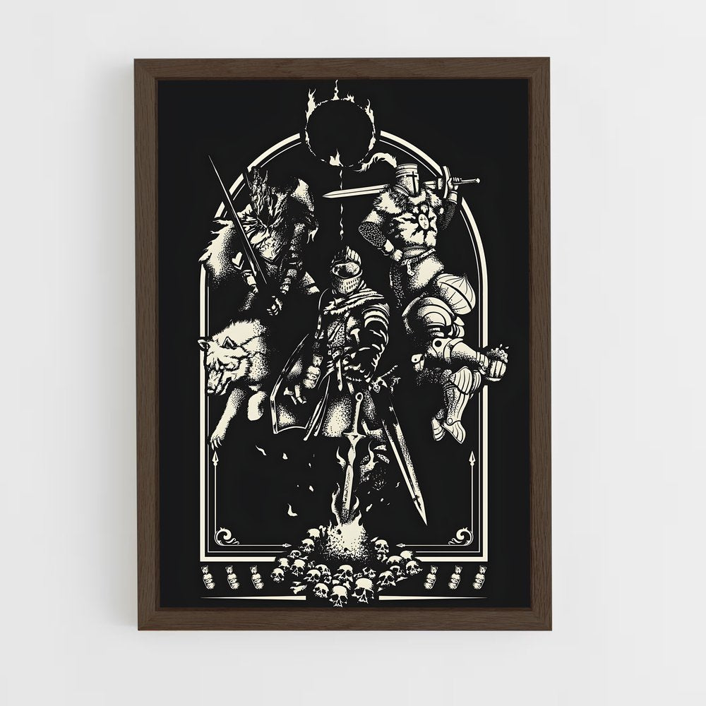 ap-chosen undead-1 cadre Bois foncé