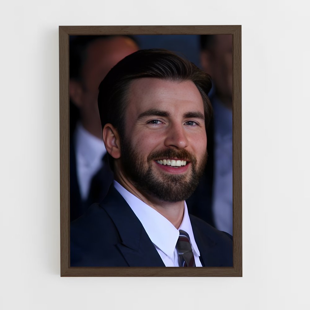 ap-chris evans-4 cadre Bois foncé