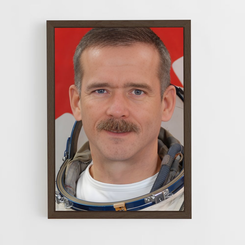 ap-chris hadfield-1 cadre Bois foncé